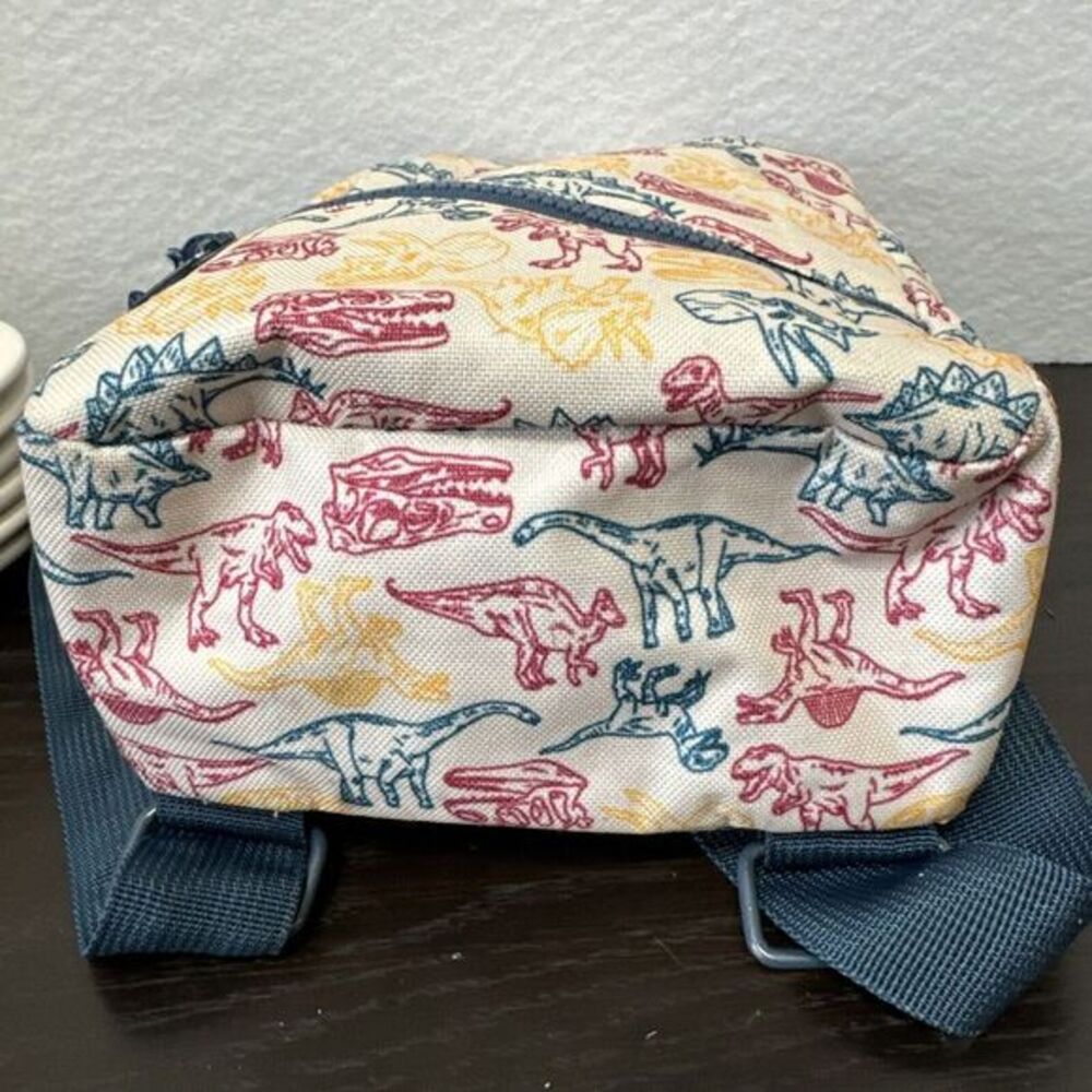 Target Brand Kids Dinosaur Backpack Small‎ Blue 11.5x8.5"x3.5" - Picture 7 of 16